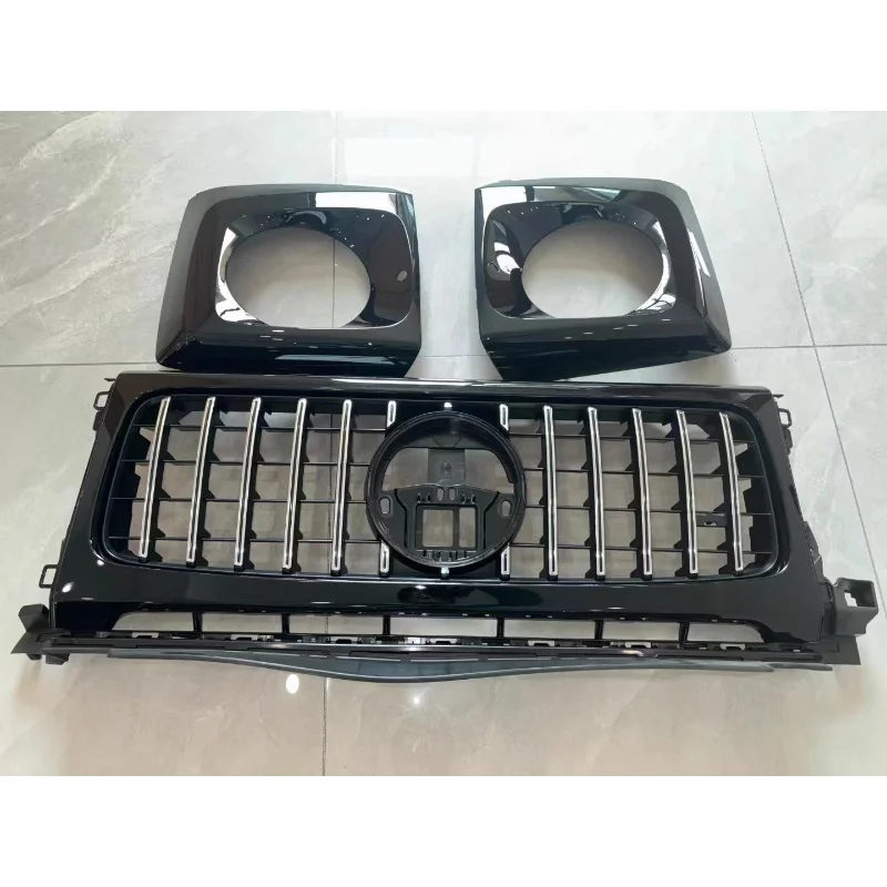 

Front bumper Grille Net Mask for Mercedes Benz G-Class G350 G500 G320 G63 W463 W464 W465 19-24 Car Accessories
