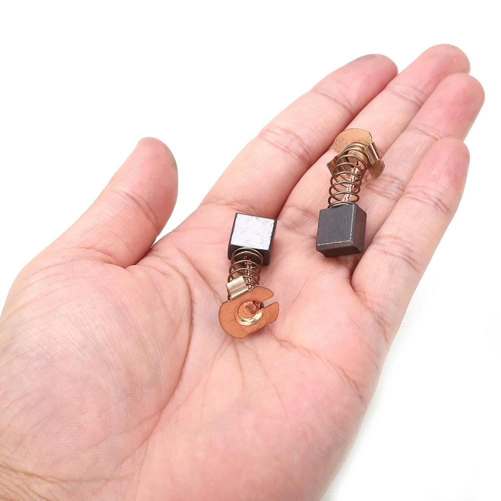 B-Est 1 paio di mini spazzole di carbone per motori di trapano elettrico parti di ricambio CB441 CB-441 CB-432 194435-6 BHR241 BHR202