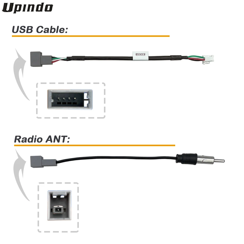 Câble d'unité principale d'autoradio Android avec câblage d'adaptateur de boîte LilBus, connecteur d'alimentation SFP pour Kia Sporage, Hyundai Feast 35