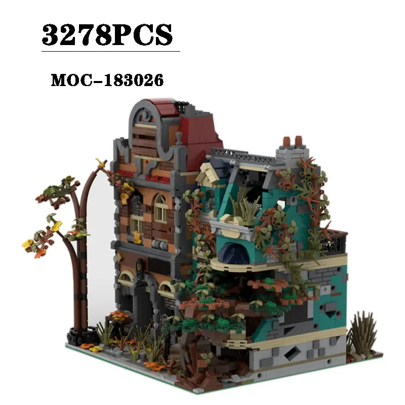 

Building Block MOC-183026 Modular Building Splicing Assembly Building Block Model 3278PCS Birthday Christmas Toy Children's Gift