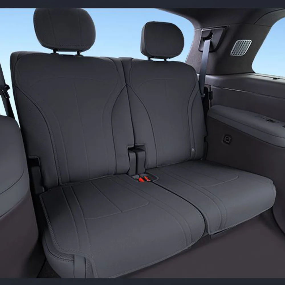 ل دينزا N9 2025 وسادة مقعد السيارة جلد طبيعي كل موسم العالمي وسادة مقعد سيارة الخلفي التهوية تنفس غطاء مقعد