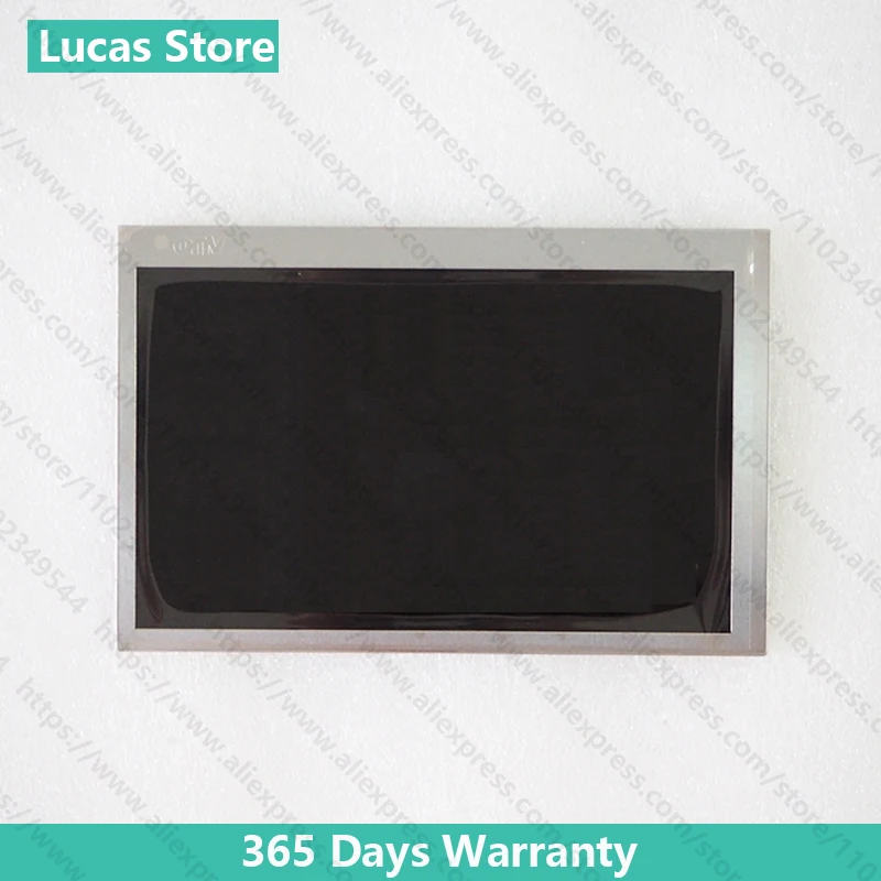 Tela LCD 7 polegadas g070vw01 v0 g070vw01 v1, 800x480