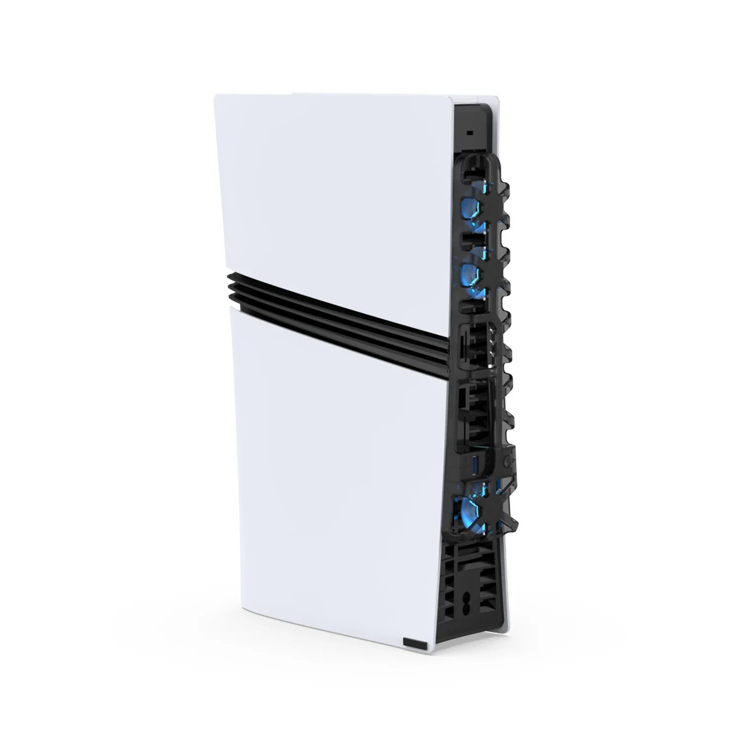 Voor PS5 Pro Koelventilator Externe ventilatorkoeler Stille koelventilatoren voor PS5 Pro Disc & Digital Edition Verticale standaardkoelventilatoren
