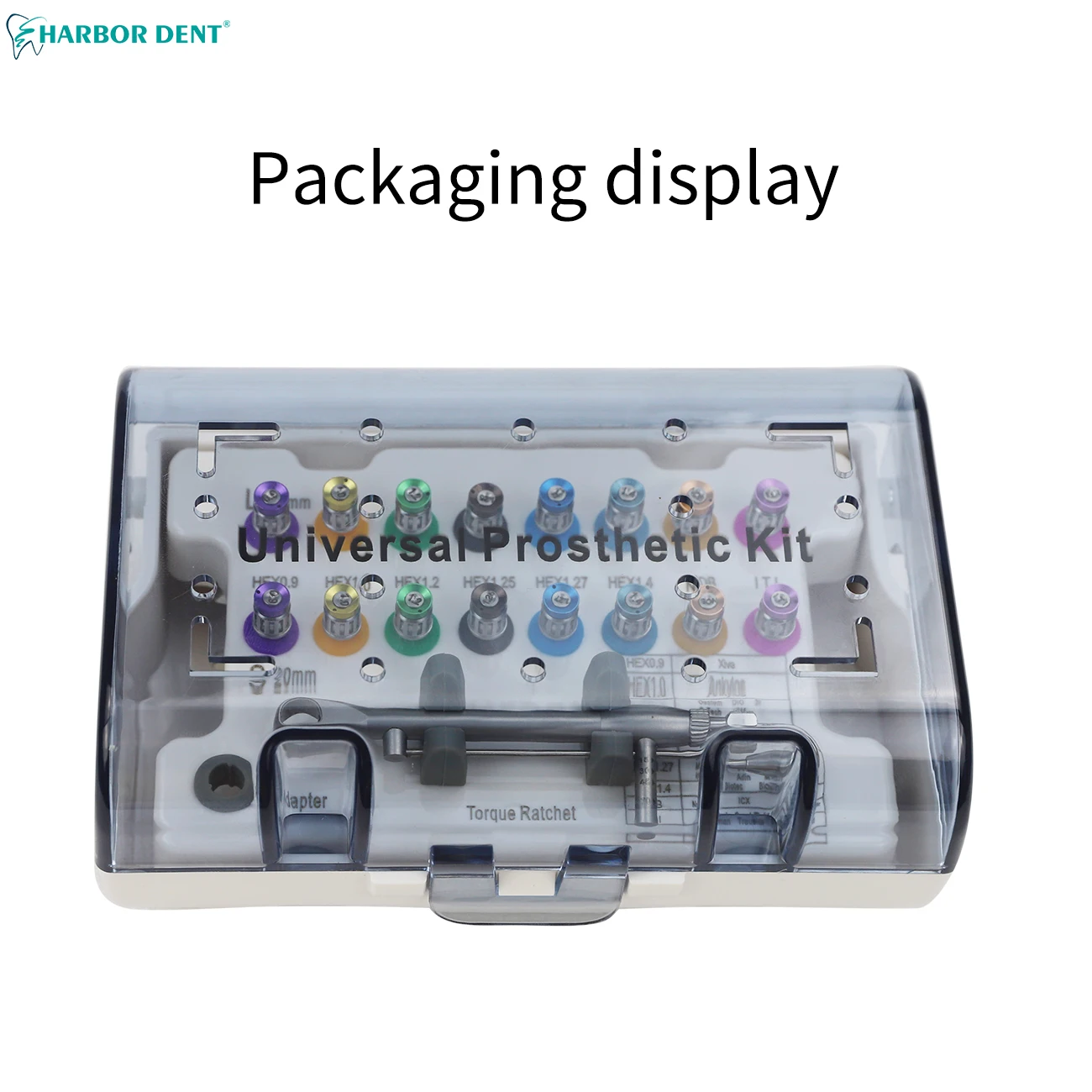 زراعة الأسنان مفك مسامير ملون طبيب الأسنان مفتاح العزم أدوات مفك البراغي عدة أدوات طب الأسنان #6