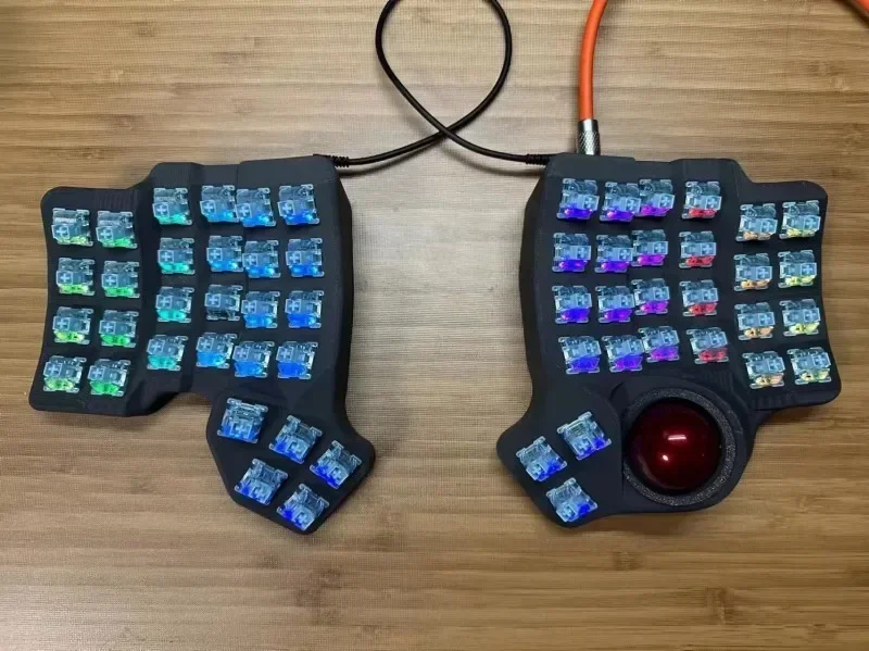 Charybdis-ミニメカニカルキーボード,PCB素材キット,ワイヤレス
