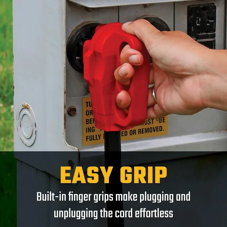 Удлинитель Mighty RV, 50 А, 50 футов, красный