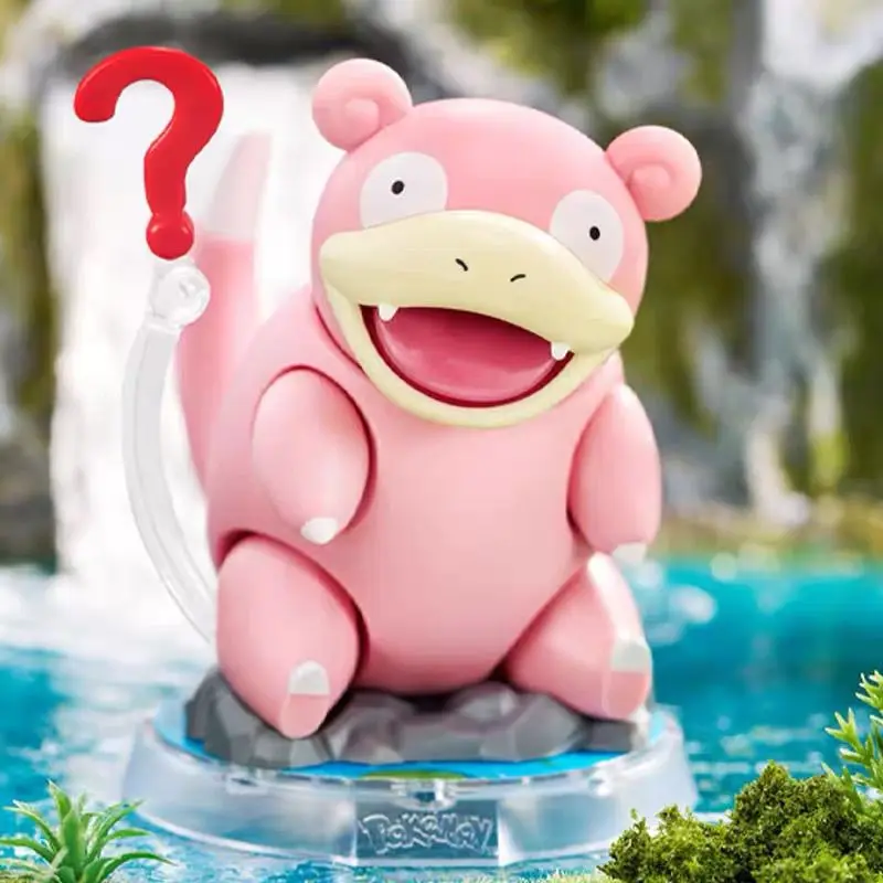Original Blokees Pokemon Building Blocks Pikachu Squirtle Slowpoke Snorlax Scorbunny Charcadet PokéMon Action Figure Toys Gift