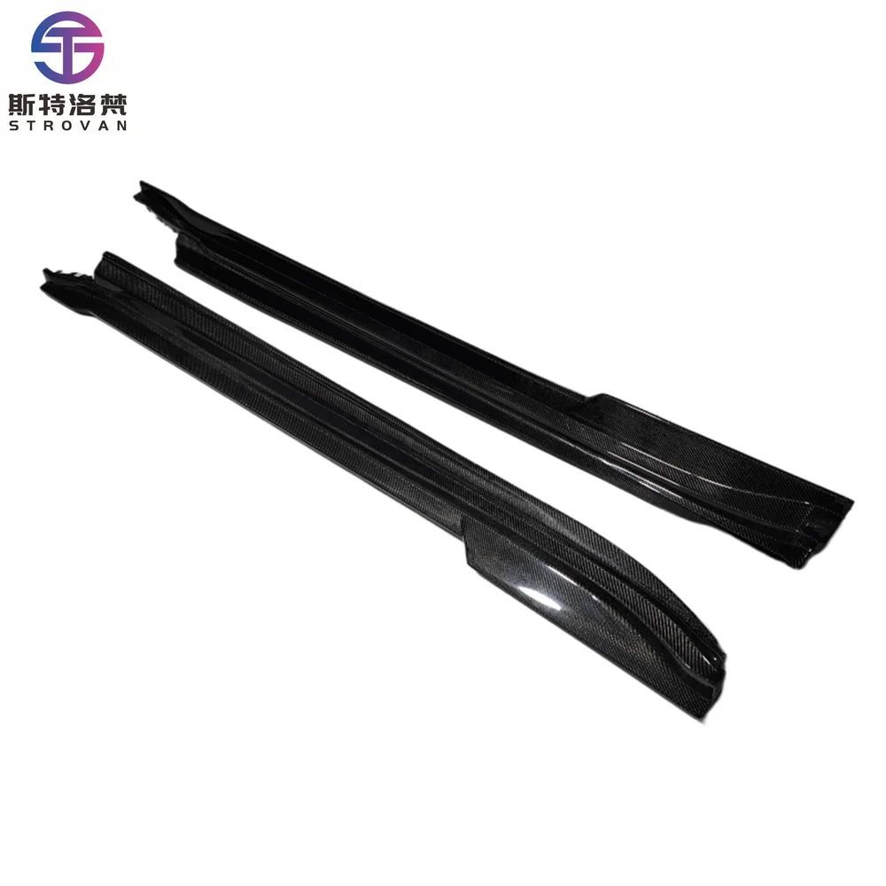 

STLF Genuine Carbon Fiber M-Style Side Skirt Body Kit for 2019-2022 for Porsches Taycan Used