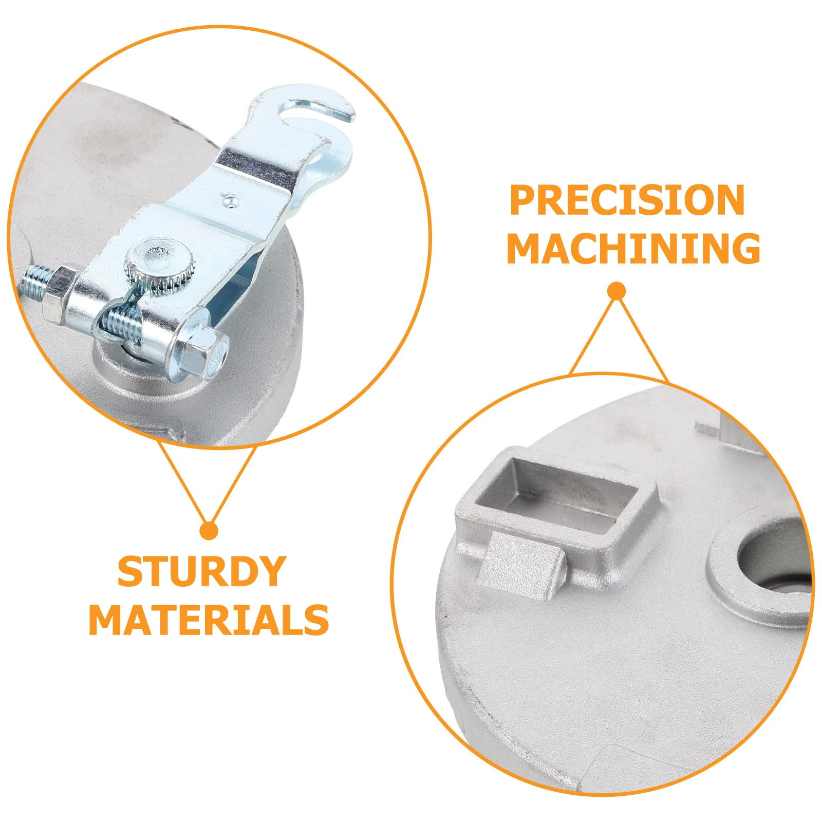 Osłona hamulca bębnowego ATV, wytrzymały metalowy ochraniacz do quada piaskowego 125-250cc, osłona piasty hamulca przedniego koła.