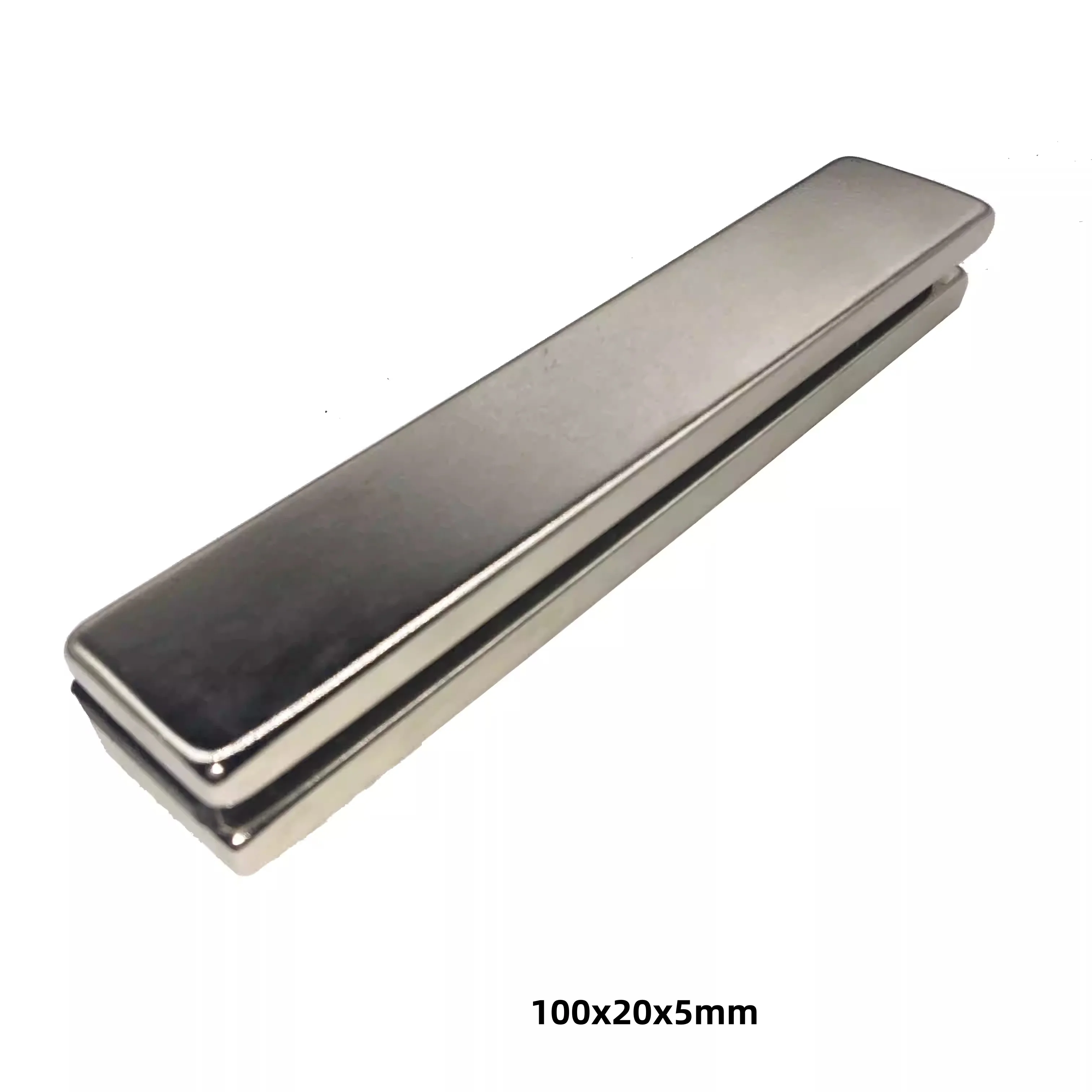 100x20x5mm Square Magnets Can Be Widely Used 100*20*5mm for Refrigerators, Office Document Fixation and DIY 100mmx20mmx5mm