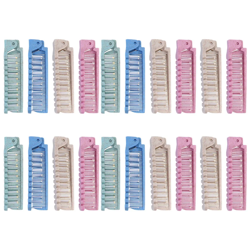 

20Pcs Travel Folding Combs Professional Hair Styling Comb for Men Women Portable Outdoor Camping Compact Massaging Smoothing