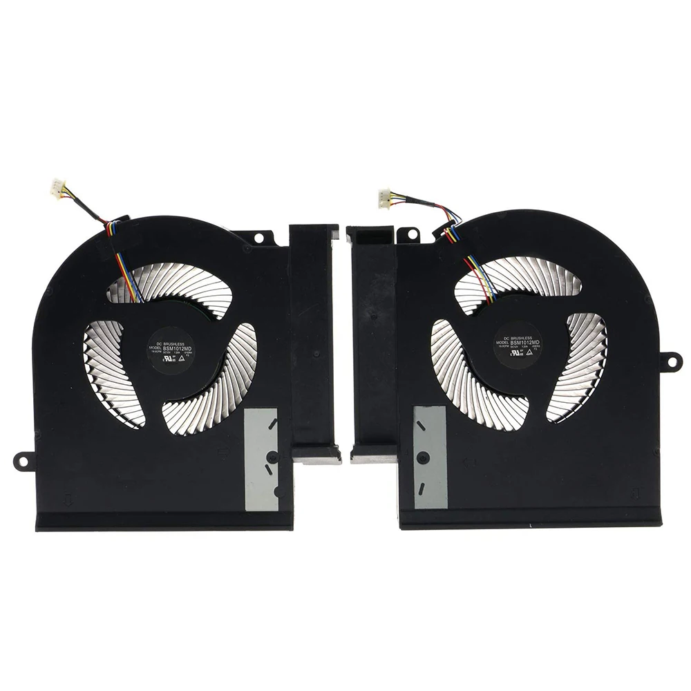 Laptop CPU GPU Fan For Alienware Area-51m ALWA51M BSM1012MD BSM1012MD-01ERF BSM1012MD-00ERE DC5V 1.2A A Pair