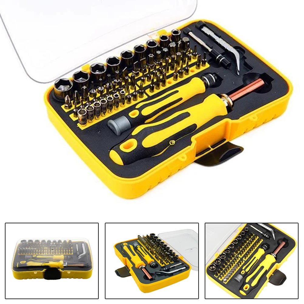 

70 In 1 Multi Tools Socket Screwdriver Set Tox Hex Tweezers Magnetic Repair Tool Professional Suitable For Various Repairs