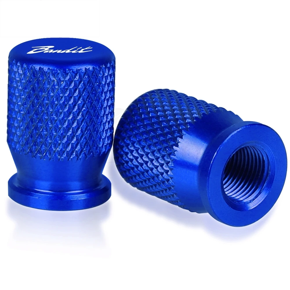 ฝาครอบวาล์วยางล้อรถมอเตอร์ไซค์ SUZUKI GSF 250 600 600S 650 650S 650N 1200 1250 Bandit 650S ป้องกันฝุ่นและน้ำ