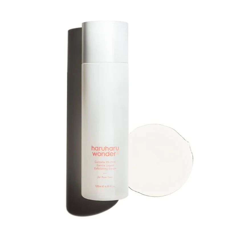 

Haruharu Wonder - Сыворотка для мягкого отшелушивания с центеллой 3% и PHA (120 мл)