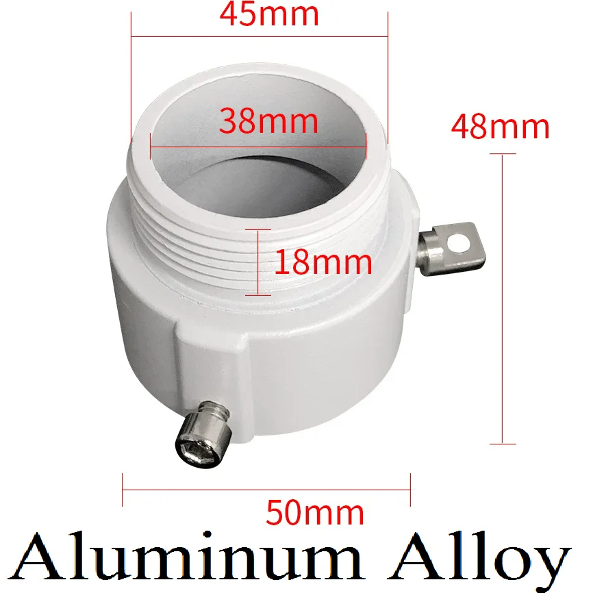 Adapter of  Speed Dome PTZ Cameras, Surveillance dome camera adapter compatible with Hikvision / Dahua camera wall mount bracket