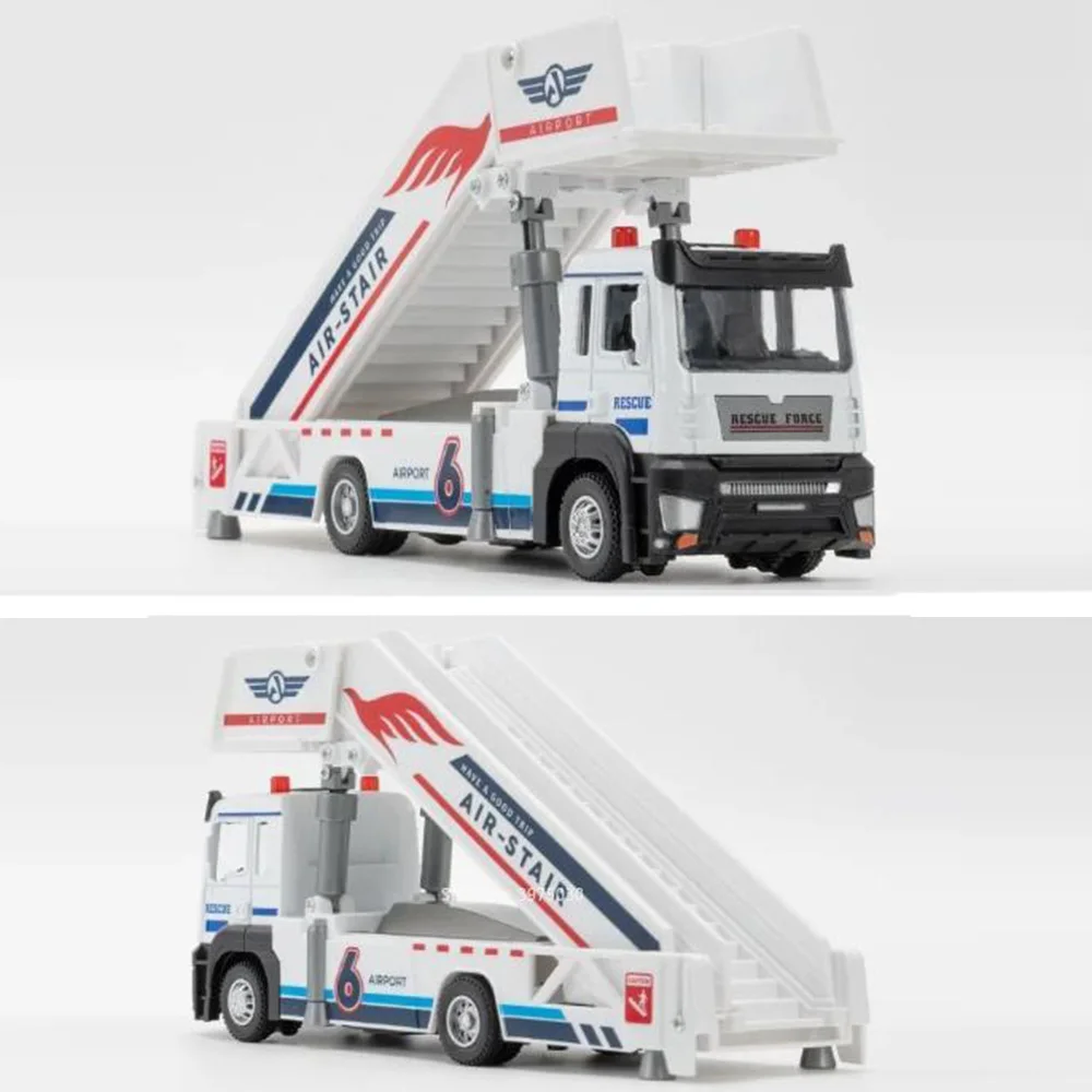 مقياس 1:32 ألعاب سيارات الصعود سبيكة دييكاست نماذج ضوء الصوت مكافحة الضباب شاحنة رذاذ سيارة التراجع المركبات الأولاد هدايا مثالية