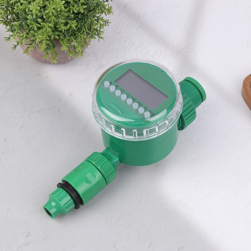 Automatic Garden Watering Controller LCD Timer - usage example