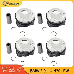 AUTO ENGINE PARTS Piston Kits & Piston Ring Set For BMW 2 3 4 5 2.0L 2.0T L4 GAS 2.0 L T low power N20 2010-2021
