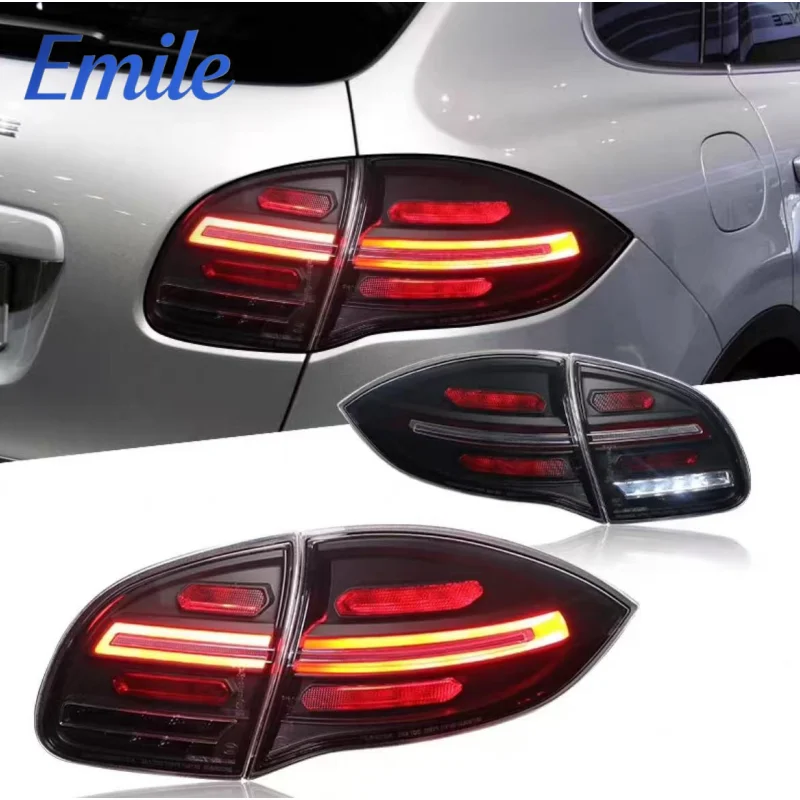 

For Porsche Cayenne 958.1 Taillights Assembly 2011-2014 Upgrade to 958.2 Dynami LED Taillamps Rear Lights Signal Brake Light
