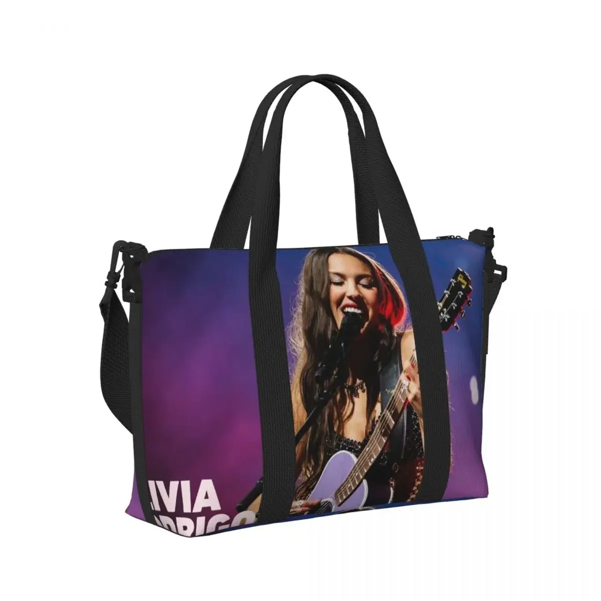 

O-Olivia-S G-Guts-S World Tour American Singer Beach Travel Bag Large Capacity Tote Bags Shopping Duffle Shoulder Bag