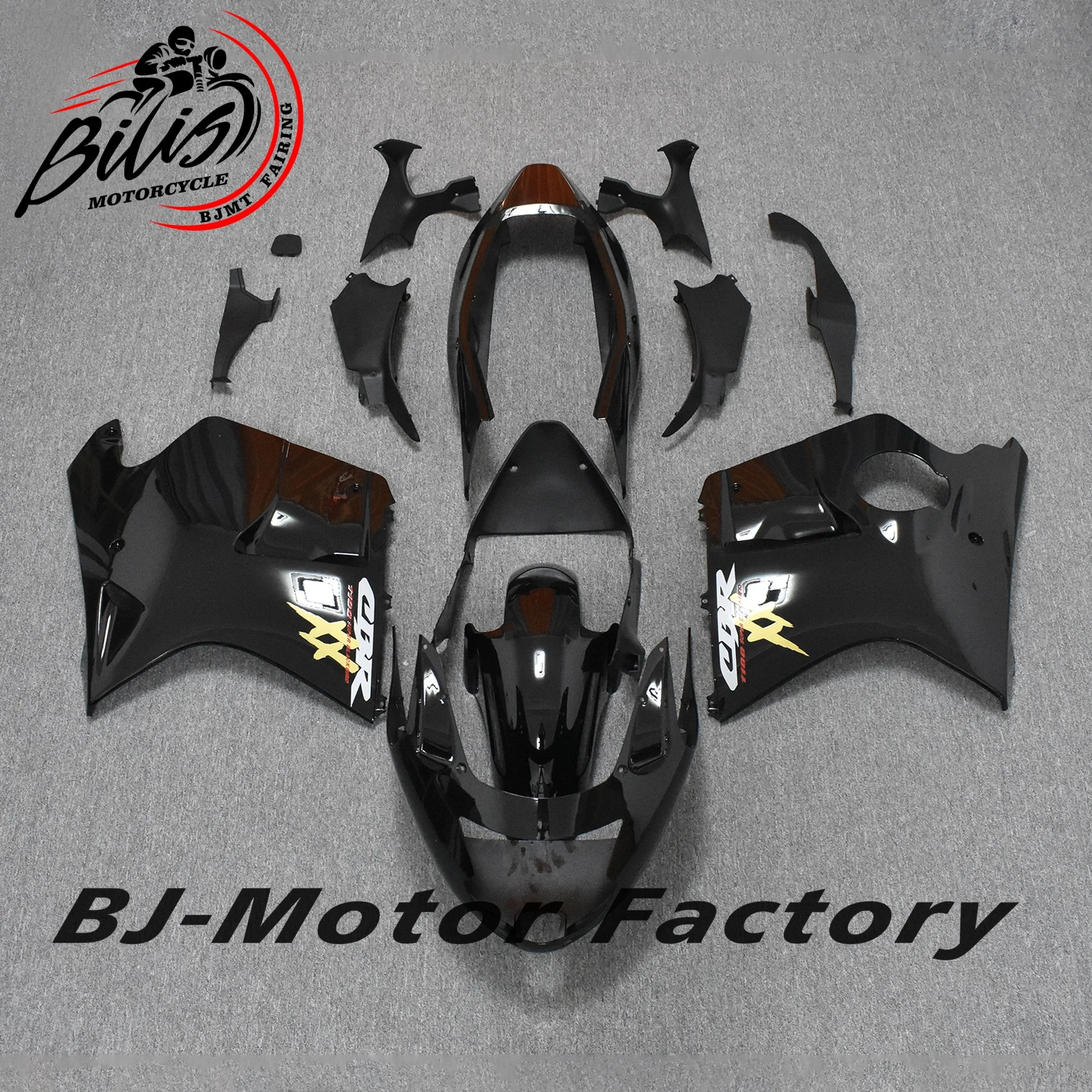 

Motorcycle Full Fairing Kit For HONDA CBR1100XX CBR 1100XX CBR1100 XX 1997-2006 2007 ABS Injection Cover Bodywork Cowl Black
