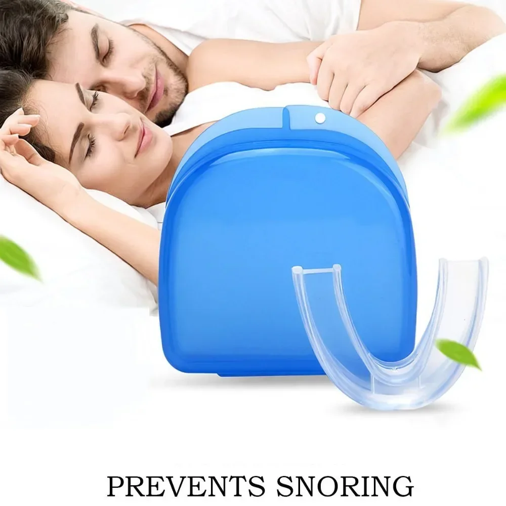 

Dental Ortodoncia Oral Stop Snoring Anti Snore Mouthpiece Apnea Guard Bruxism Tray Sleeping Aid Healthy Care Braces