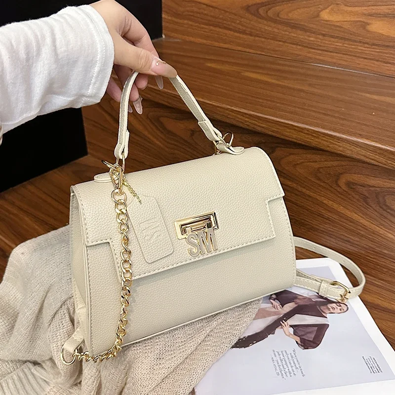 

Trendy Women's Crossbody Bag Designer Leather Shoulder Handbag Luxury Brand Elegant Ladies Tote For Office Travel