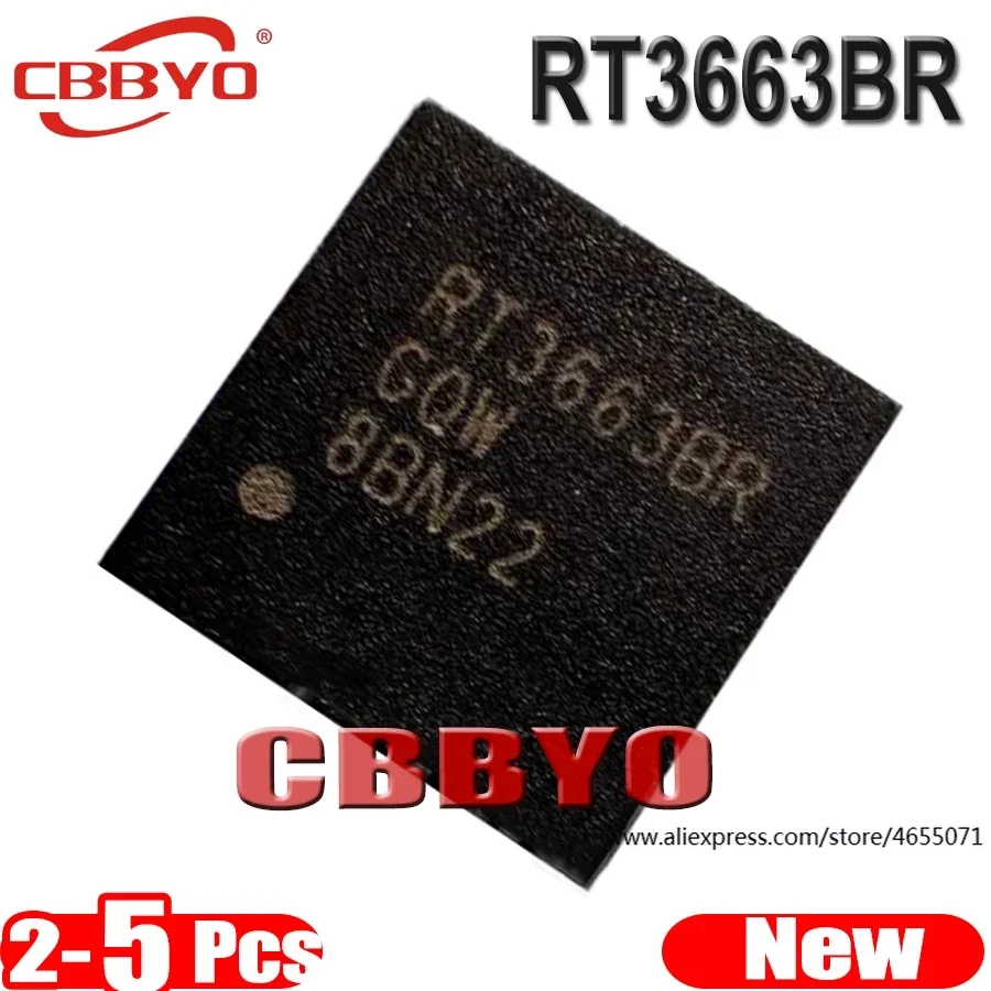 

(2-5piece) 100% New RT3663BR RT3663BRGQW QFN-52 Chipset