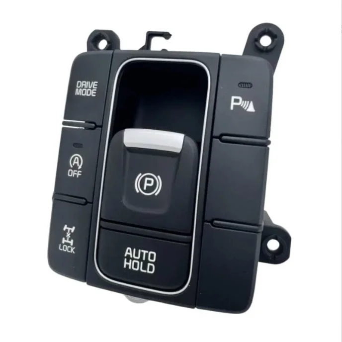 Electronic Parking Brake Switch 93600-C5310WK For Kia For Sorento Black PC Material Auto Interior Replacement Accessories