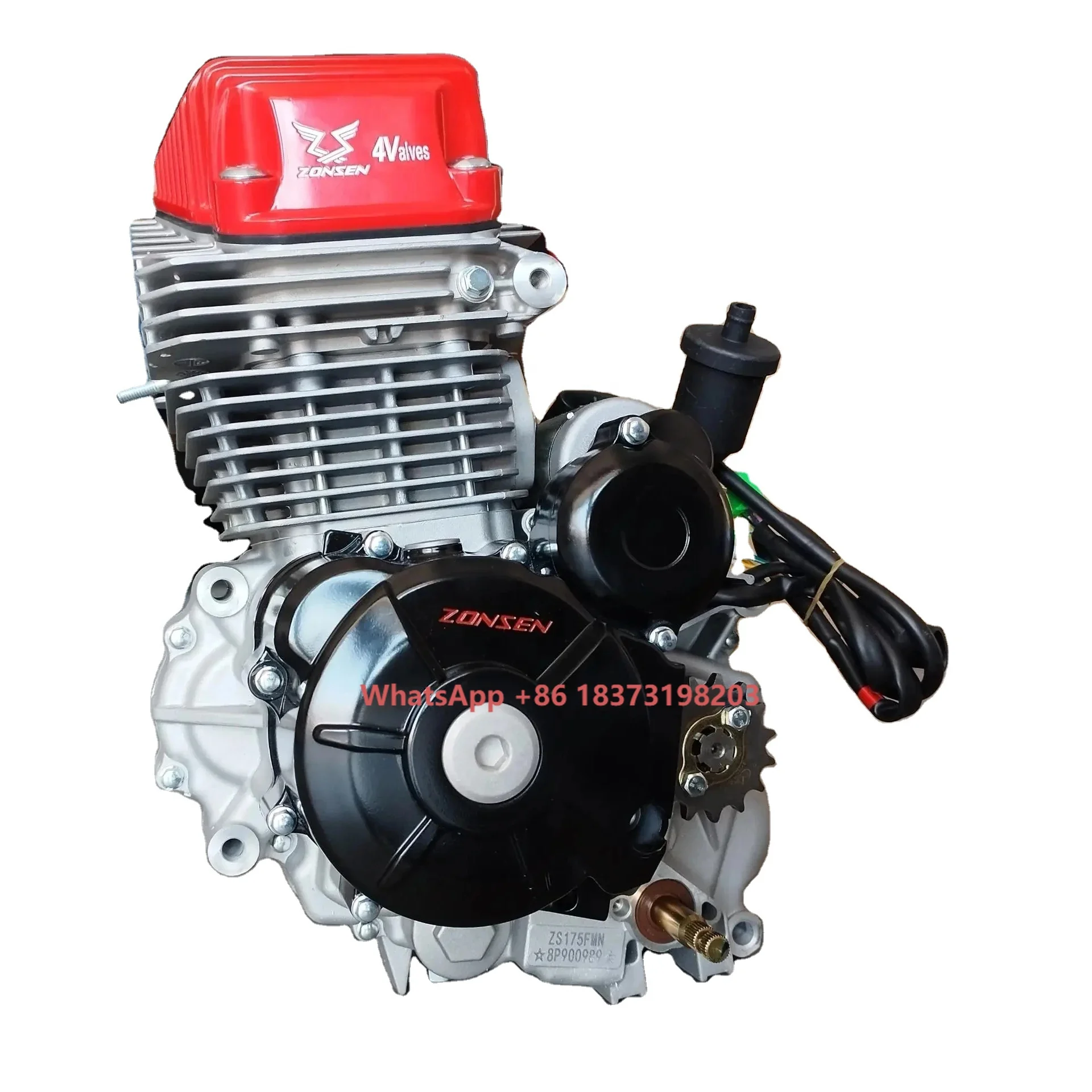 

Zongshen Zs175fmm 300cc Motorcycle Engine Assembly Zongshen CB300RL Engine 4-Stroke Zongshen 4 Valve 300cc Engine for Dirtbike