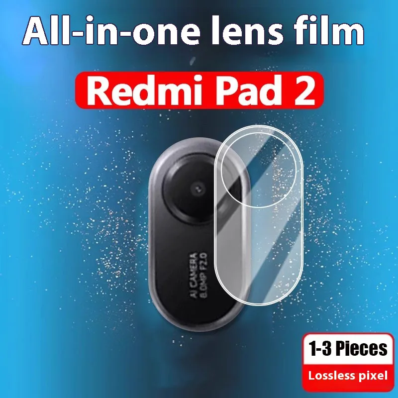 1-3PCS für Xiaomi Redmi Pad 2 Kamera Gehärtetes Glas Für Redmi Pad 2 Objektiv Schutz Screen Protector schützende Einfach zu Installieren