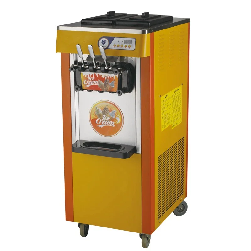 2023 Hot Sale Professional  Ice Cream Machine Commercial Soft Ice Cream Maker Manufacturer Soft Serve Ice Cream Machine for Sale