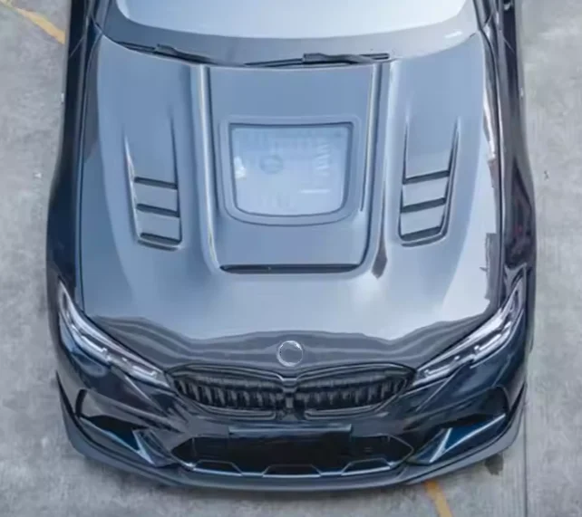 

Brand New G20 Hood With Glass For BMW G20 M340i 2019-2025 Upgrade BMW G20 Carbon Fiber Hood