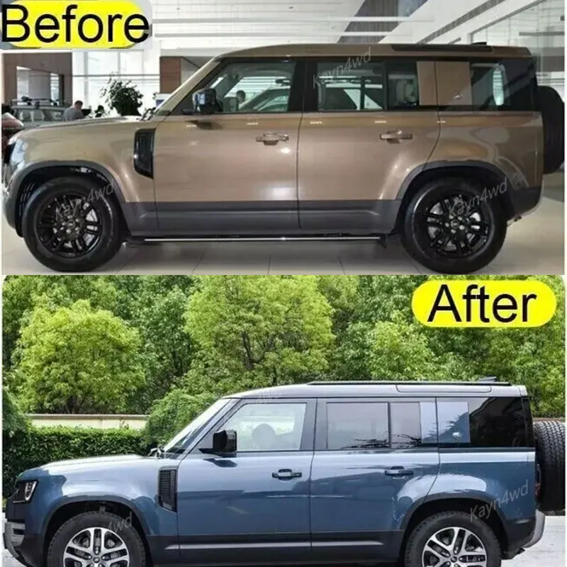 Off Road 4x4 Accessories Roof Rail Bars Luggage Rack Carrier Bar For 2020+ Land Rover L663 Defender 90 110 Car Roof Rack Bars