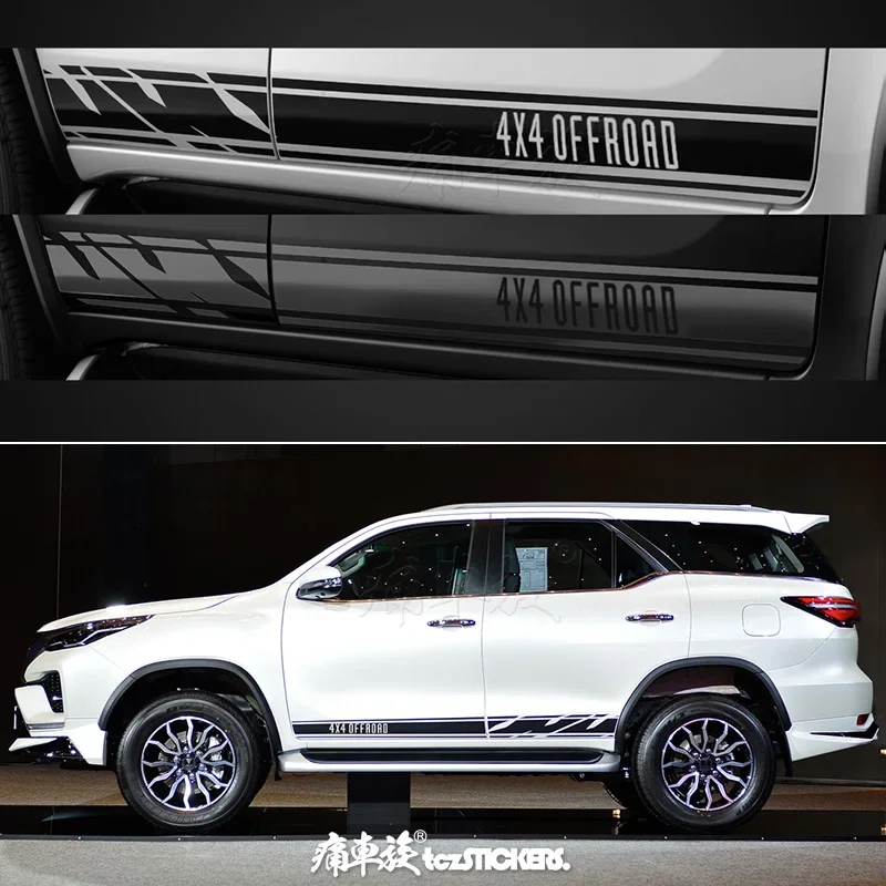 

Автомобильная наклейка, виниловая наклейка, аксессуары для Toyota 4Runner, спортивная декоративная наклейка на заказ, аксессуары для пленки