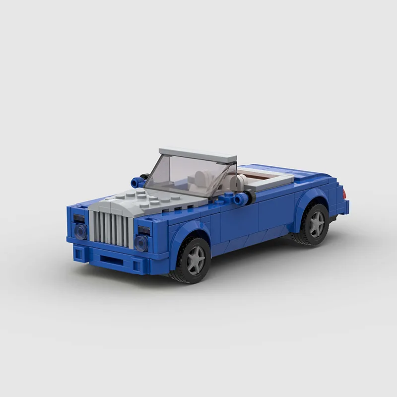 

Phantom Roadster Roadster Moc, совместимый с Lego, головоломка с мелкими частицами, сделай сам, детские строительные блоки, игрушки, трансграничные
