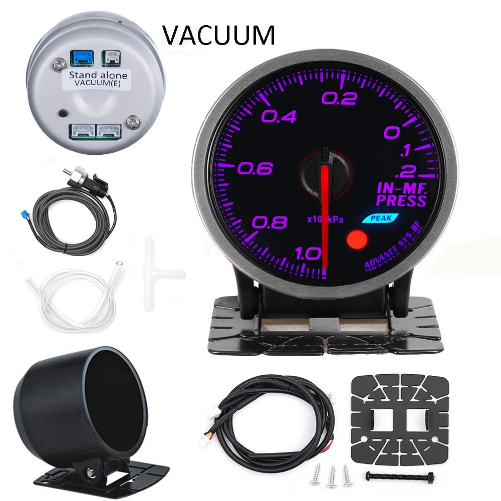 HA Zubehör Auto-Anzeige Standalone-Anzeige 60MM Def I BF Style Wassertemperatur Öltemperatur Öldruck Drehzahlmesser RPM Abgastemperatur Ladedruck Turbo AFM – Detail 19