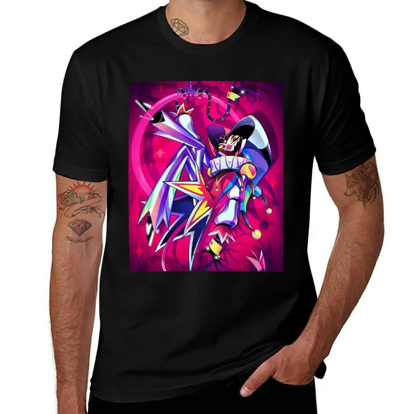 

Helluva Boss - Fizzarolli T-Shirt anime customs anime tshirt Personalized t-shirt clothing for men