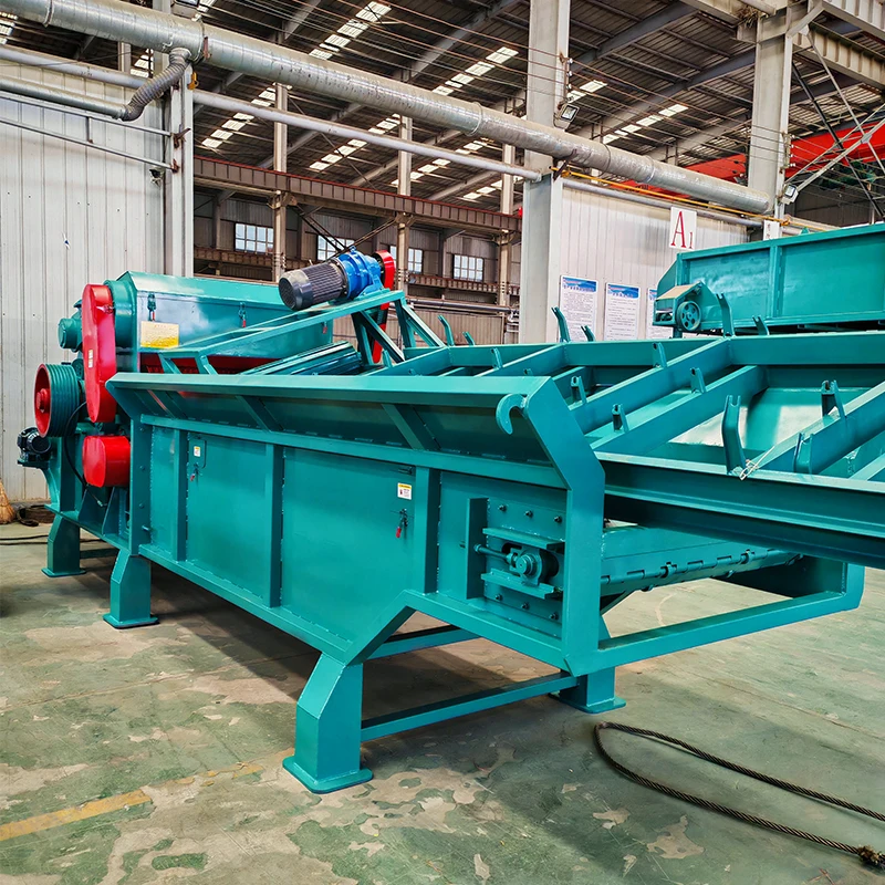 CE Certified Industrial Wood Branch Crusher Shredder Boards Chipper Stump Grinding Machine C&D Waste Grinder Wood Hammer Mill