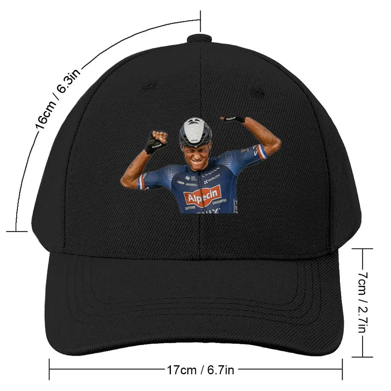 Mathieu Van der Poel Baseball Cap hiking hat Sun Cap Men Golf Wear Women's