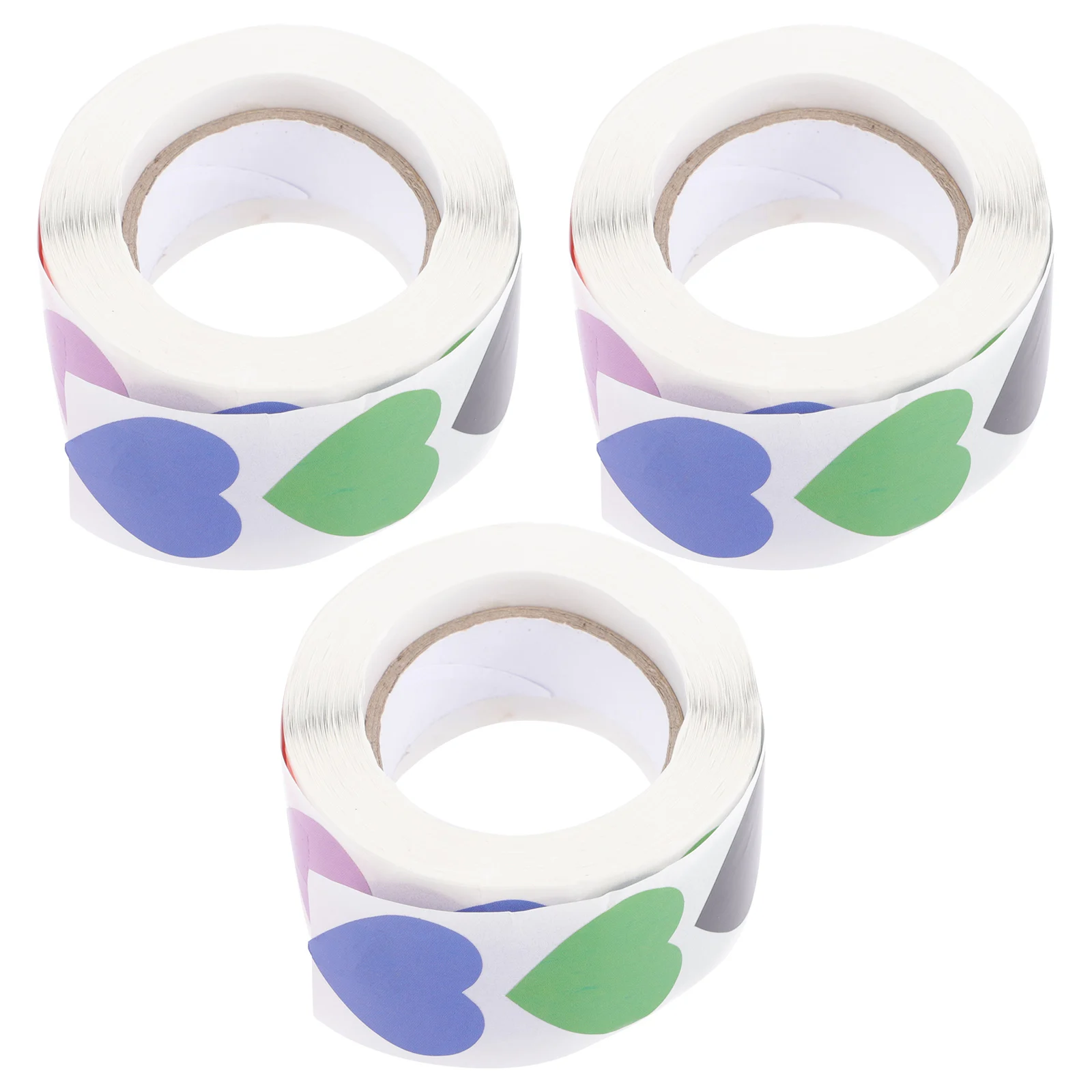 Sticker Valentine's Glitter Heart Stickers Small Self-adhesive Valentines Labels Wedding Decor