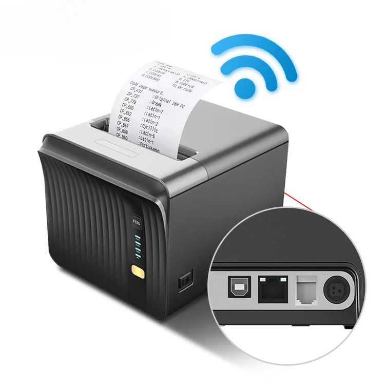 for MHT-P80A Thermal Printer usb bluetooth 80mm thermal receipt 80mm bluetooth thermal printer