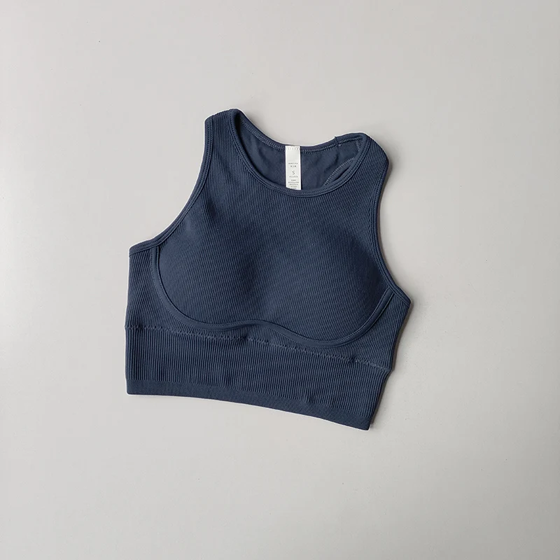 Sports Underwear Women Anti-vibration High-intensity Running and Anti-sagging Training Fitness Bra Yoga Suit Vest Style Suit