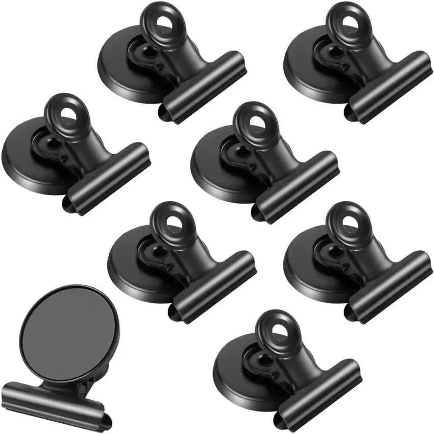 

Strong Magnets Magnetic Clips Bulldog Clips Heavy Duty Magnetic Clips Perfect for Whiteboard Magnets Photo Displays Home