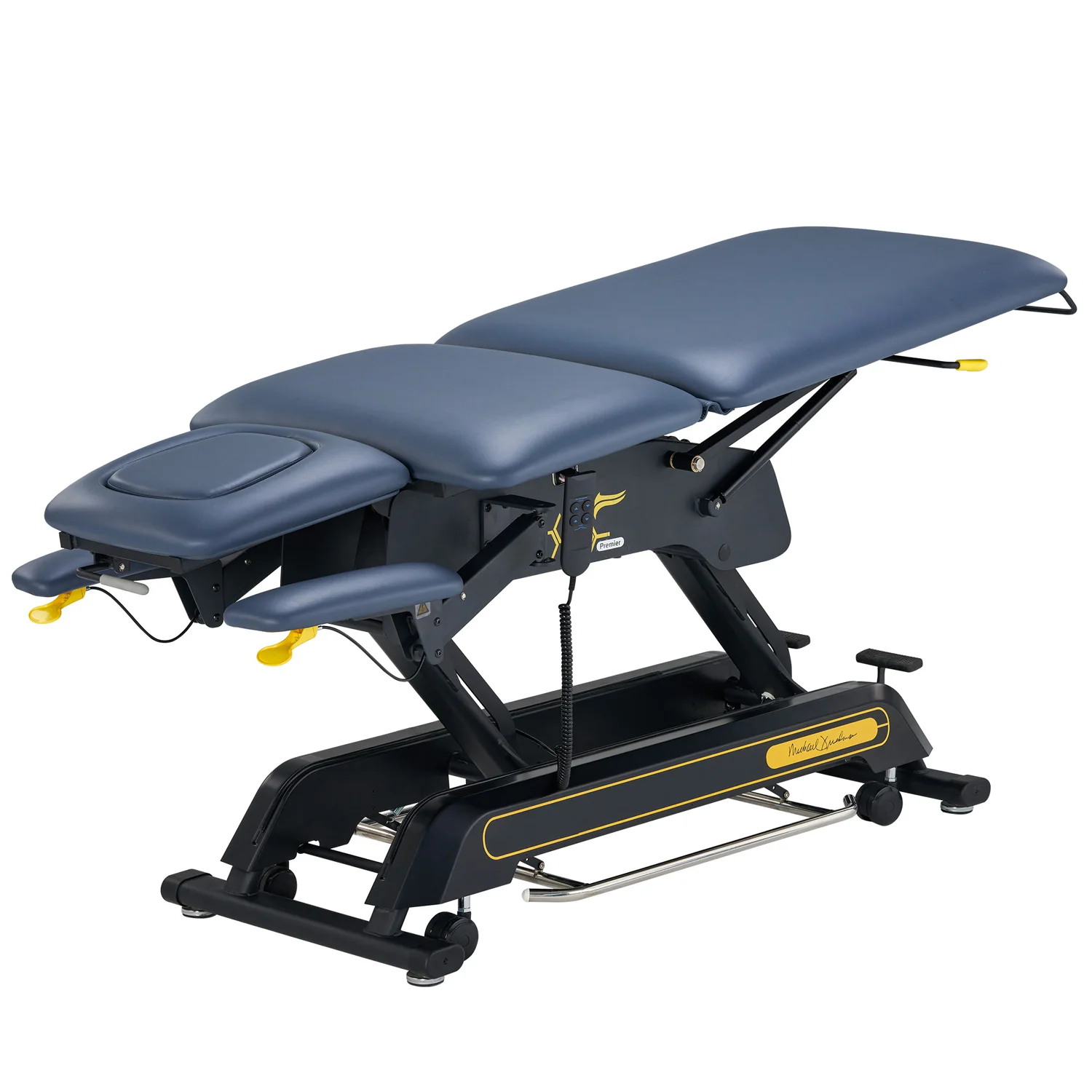 

Hemet Premier-Infinity Factory Cheap Professional Electric Physiotherapy Treatment Table Treatment Examination Bed Massage Table