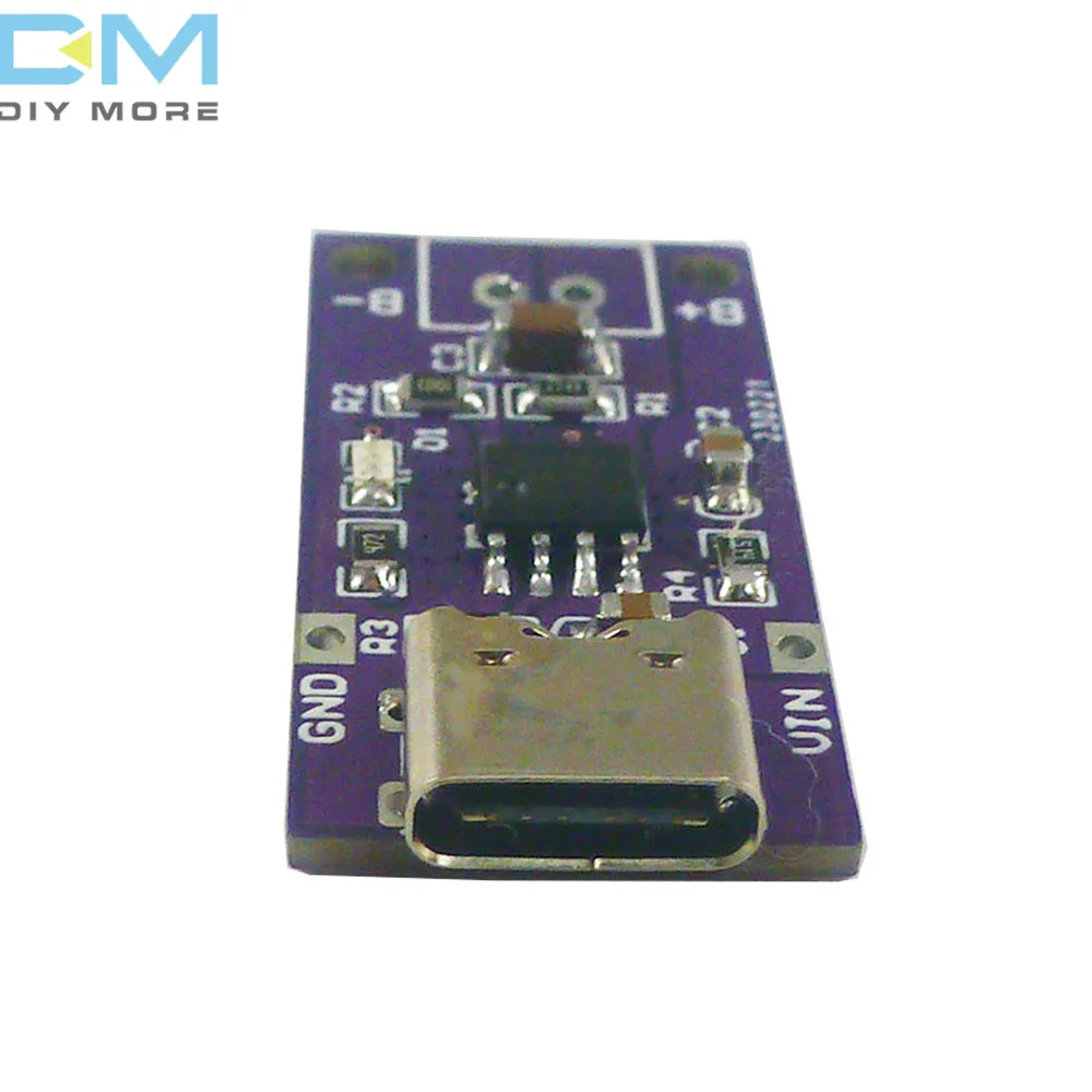 NiMH Rechargeable Battery Charger Module TYPE-C 1S 2S 3S With Status Indicator and Dual Protection Functions For Solar Charging