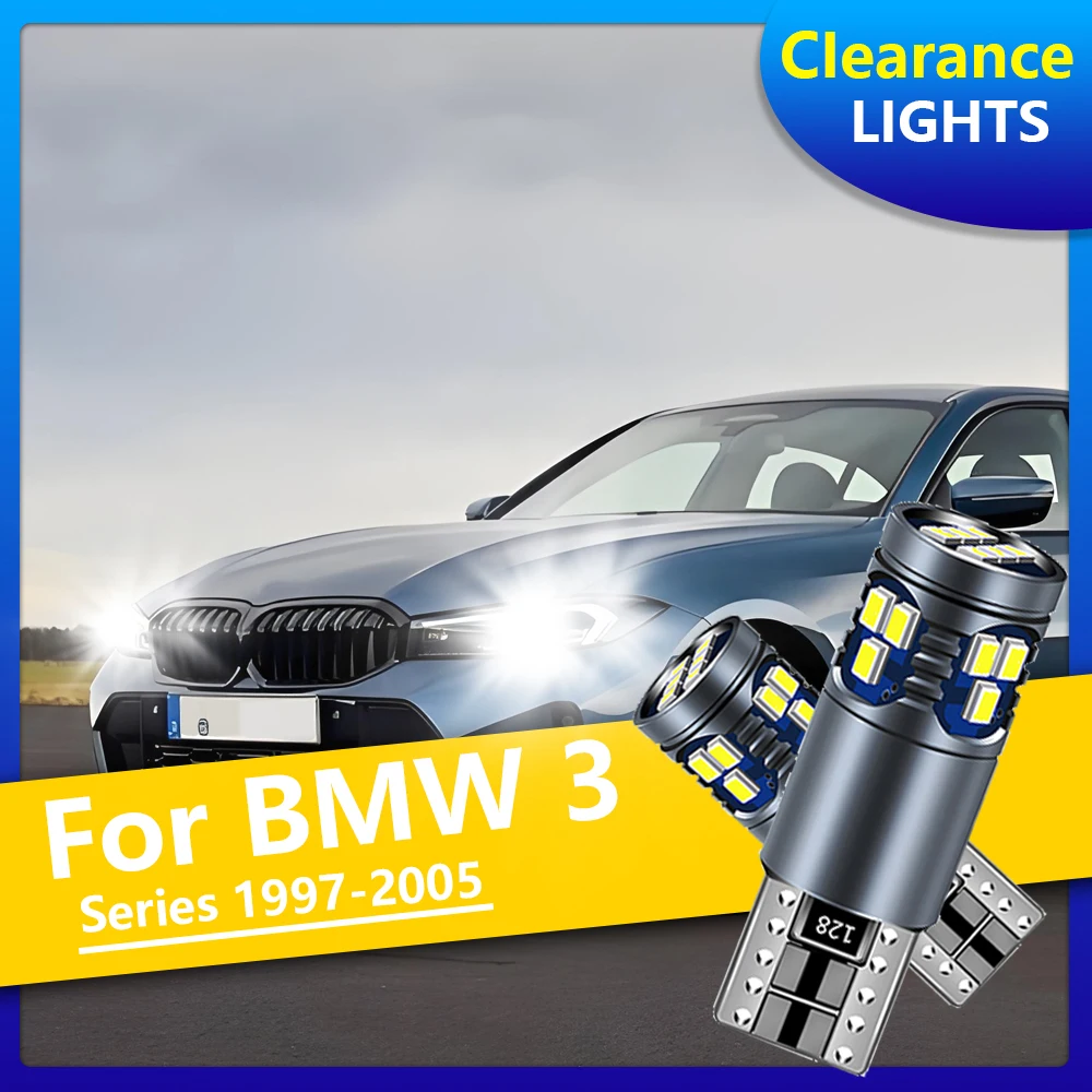 Canbus Error Free LED Clearance Light T10 High Bright Car LED Bulbs For BMW 3 Series E46 Sedan Touring Coupe Compact 1997-2005