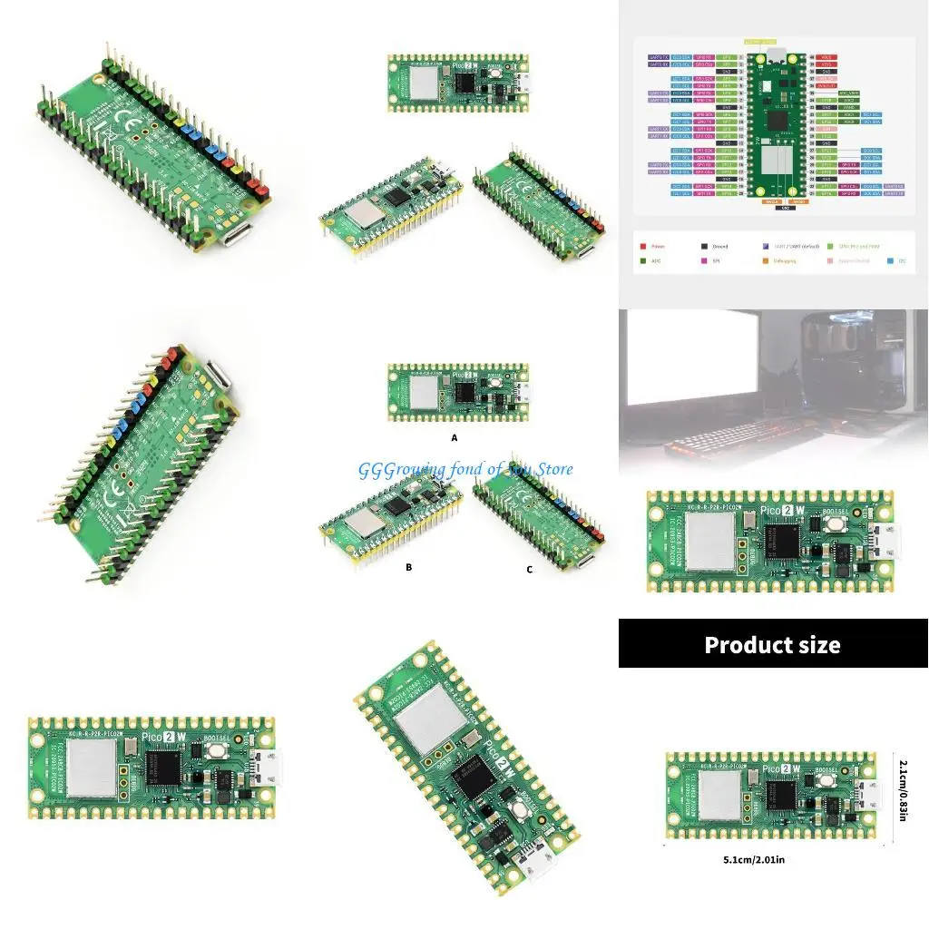 

H9EB Low Cost Microcontroller Board for RPi 2w With 2.4Ghz Wireless Capabilities