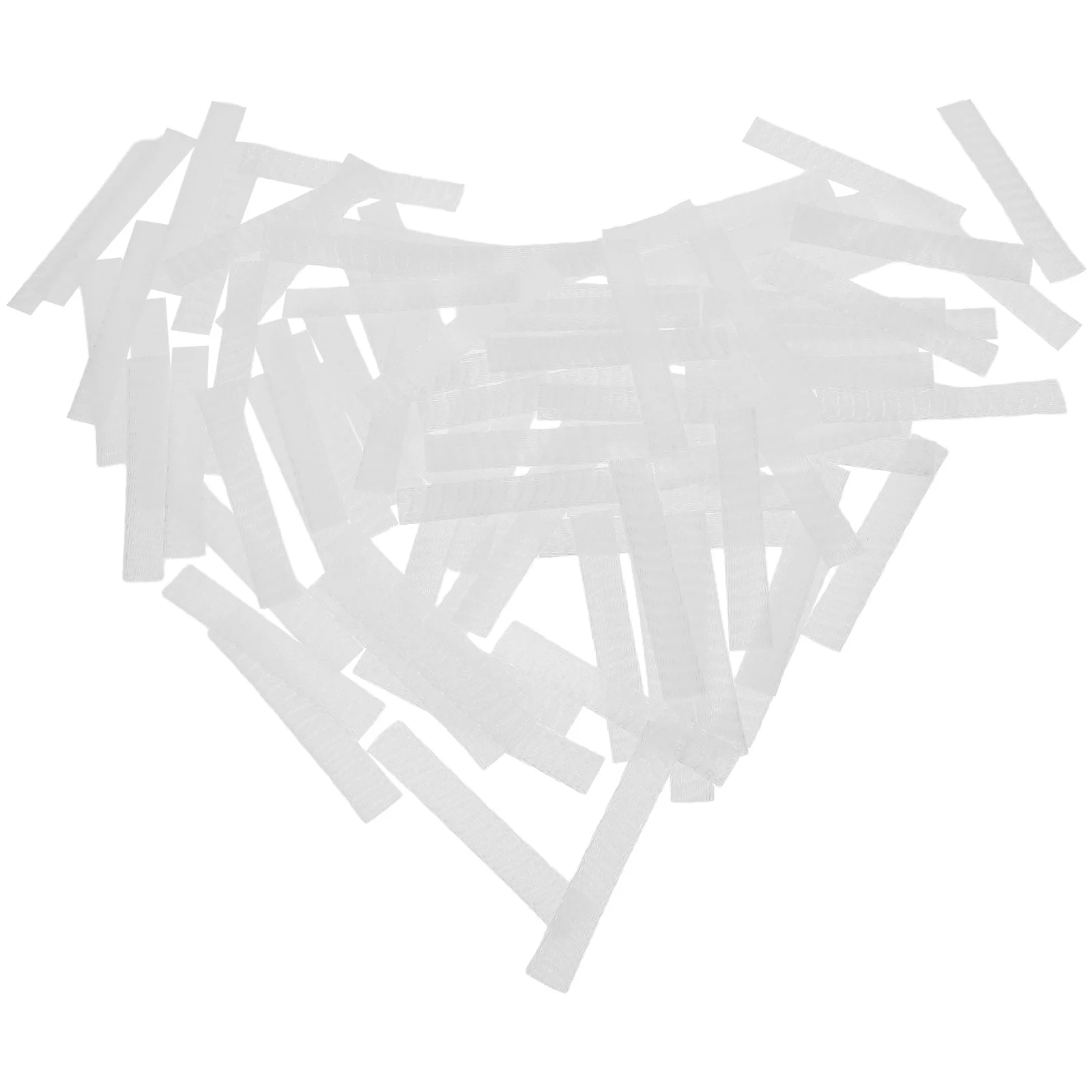 100 قطعة من أغطية حماية لفرشاة المكياج بتصميم شبكي مسامي للشكل المثالي وإكسسوارات السفر النظيفة للنساء